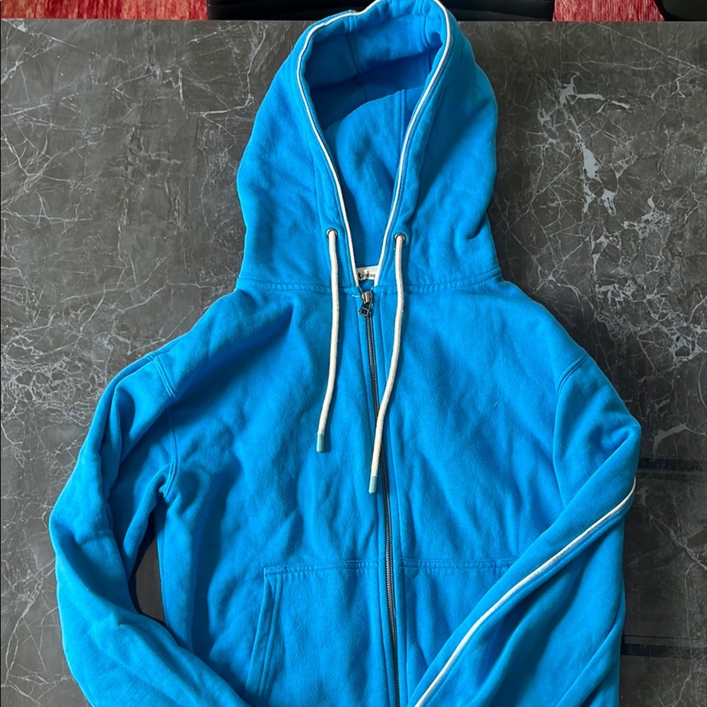 Cotopaxi Blue Zip-Up Hoodie